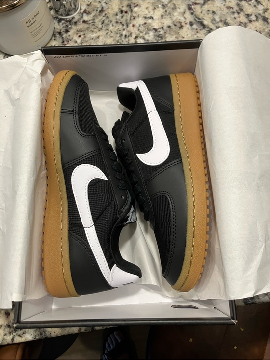 Nike Shoes - Nike Women’s Black and White Air Field General Low-Top Sneakers with Gum Sole